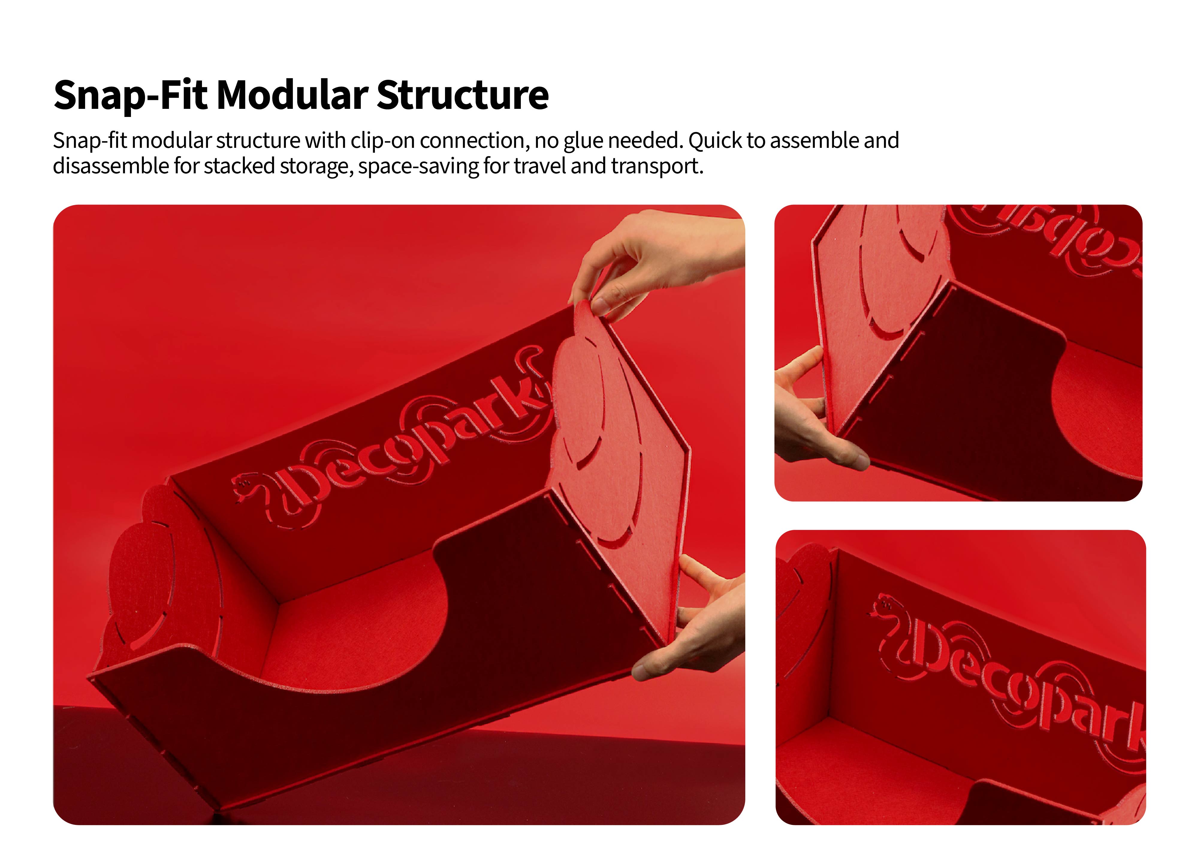 Snap-Fit Modular Structure